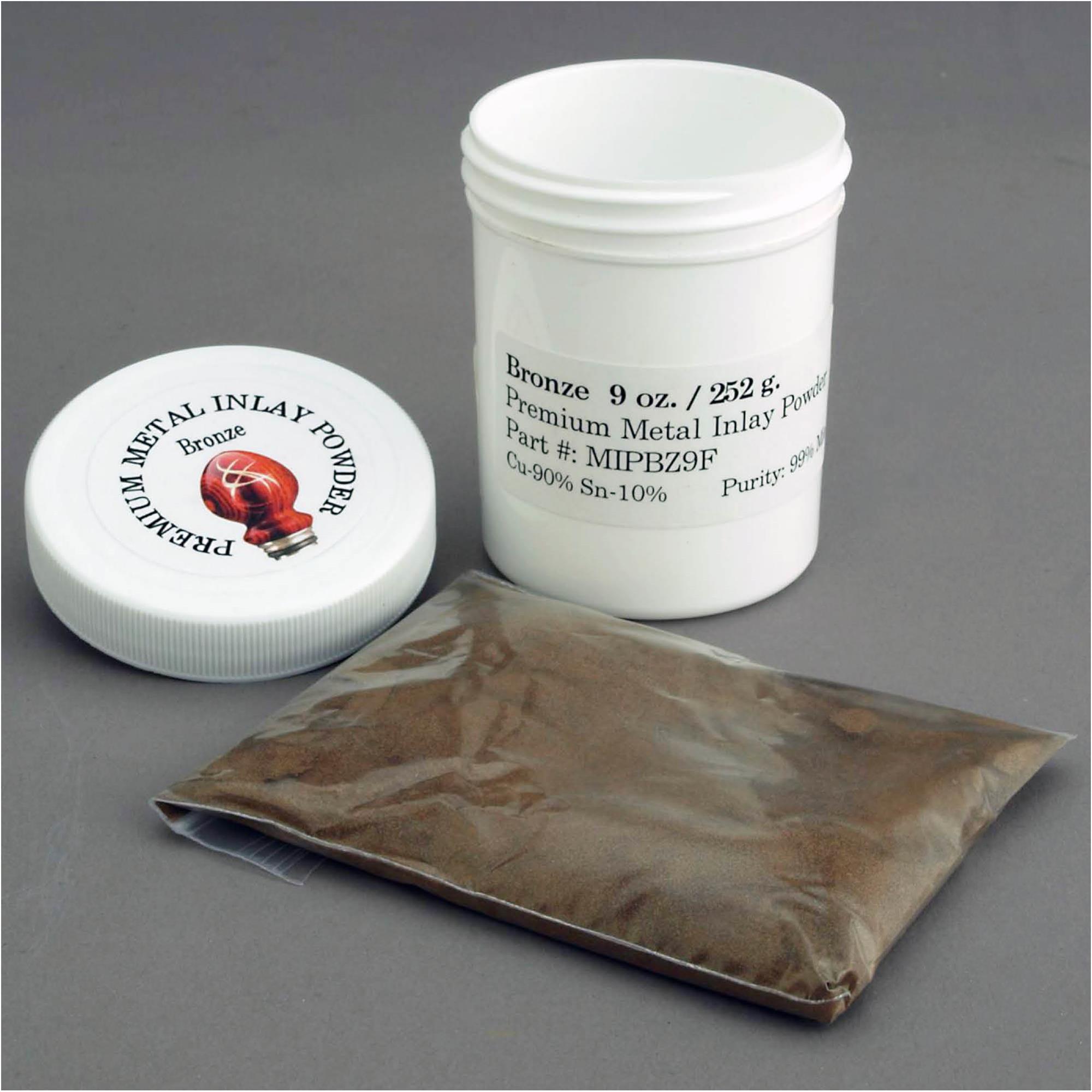 Bronze Premium Metal Powder Inlay, 9 oz. Grizzly Industrial