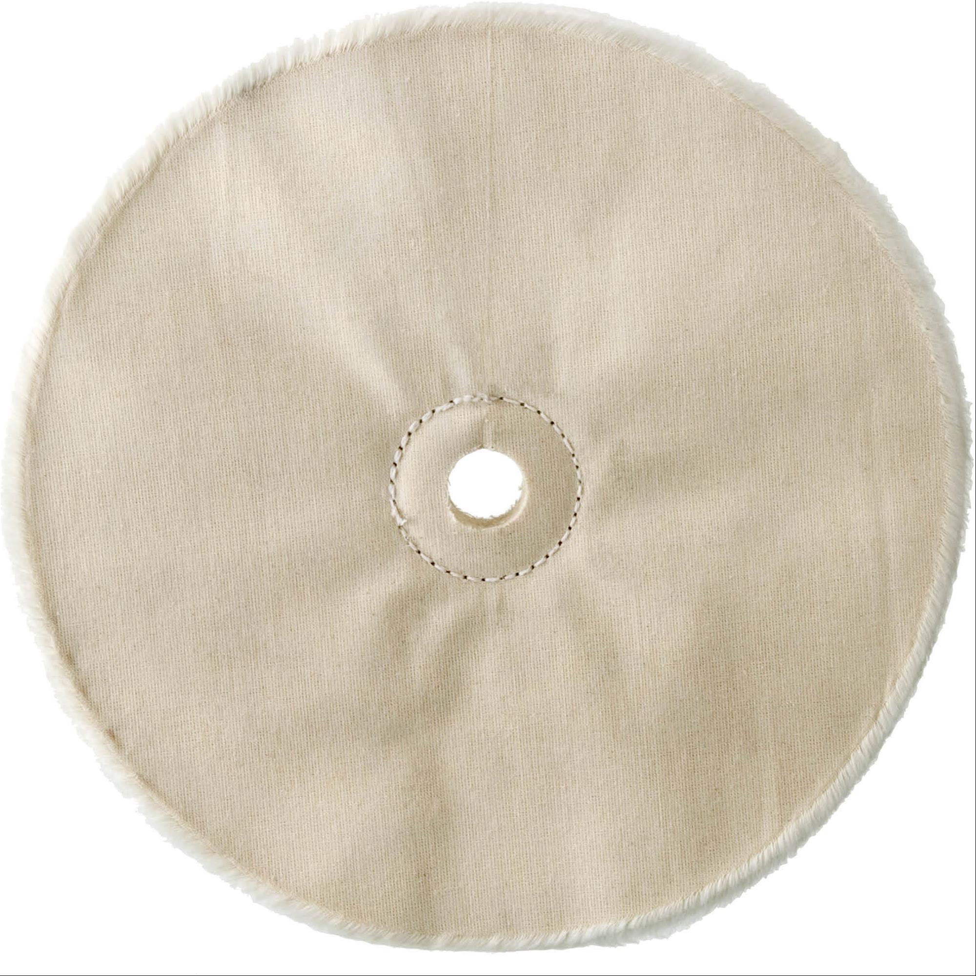 10" x 40 Ply x 7/8" Loose Muslin Buffing Wheel, 3200 RPM Grizzly