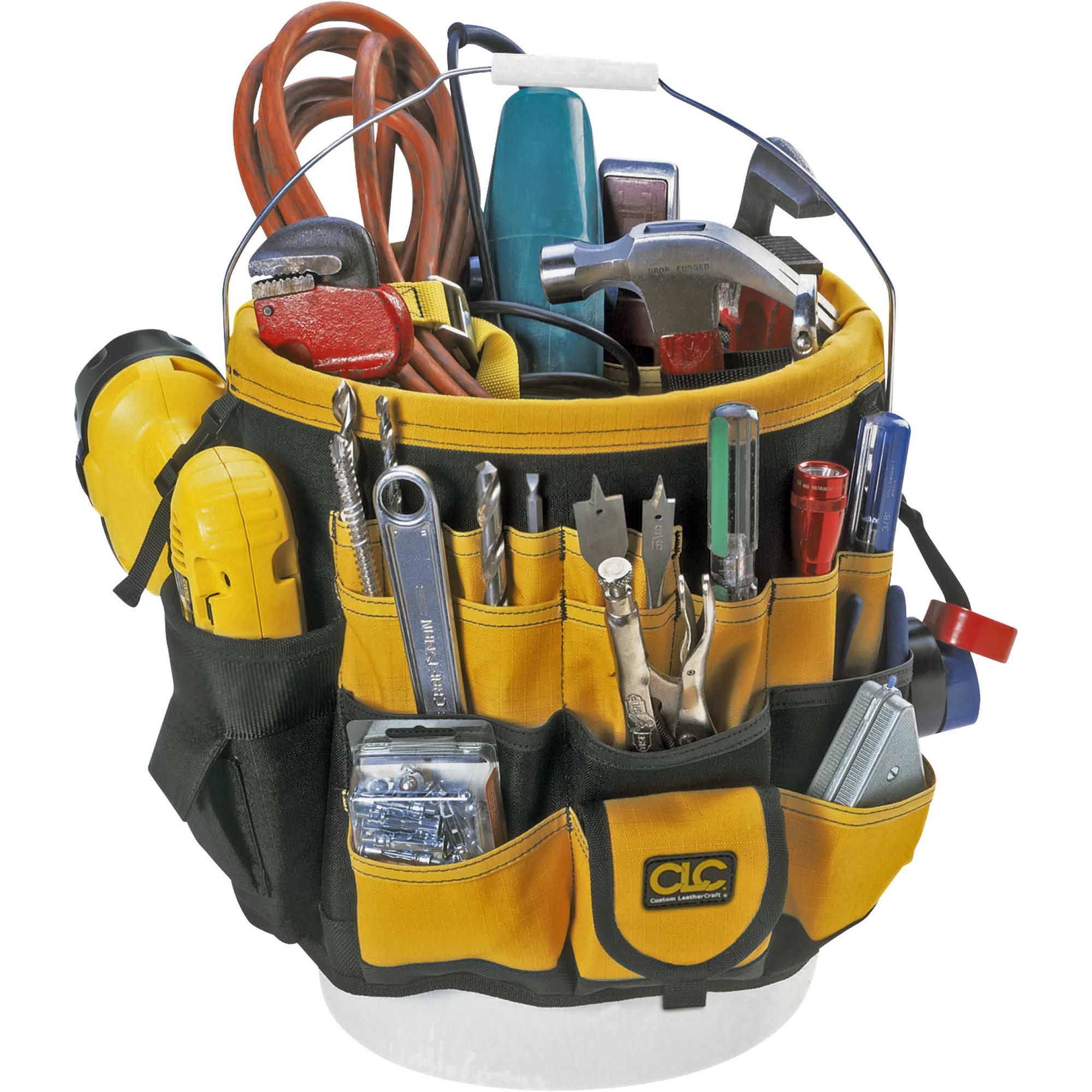 61 Pocket In & Out Bucket Organizer at