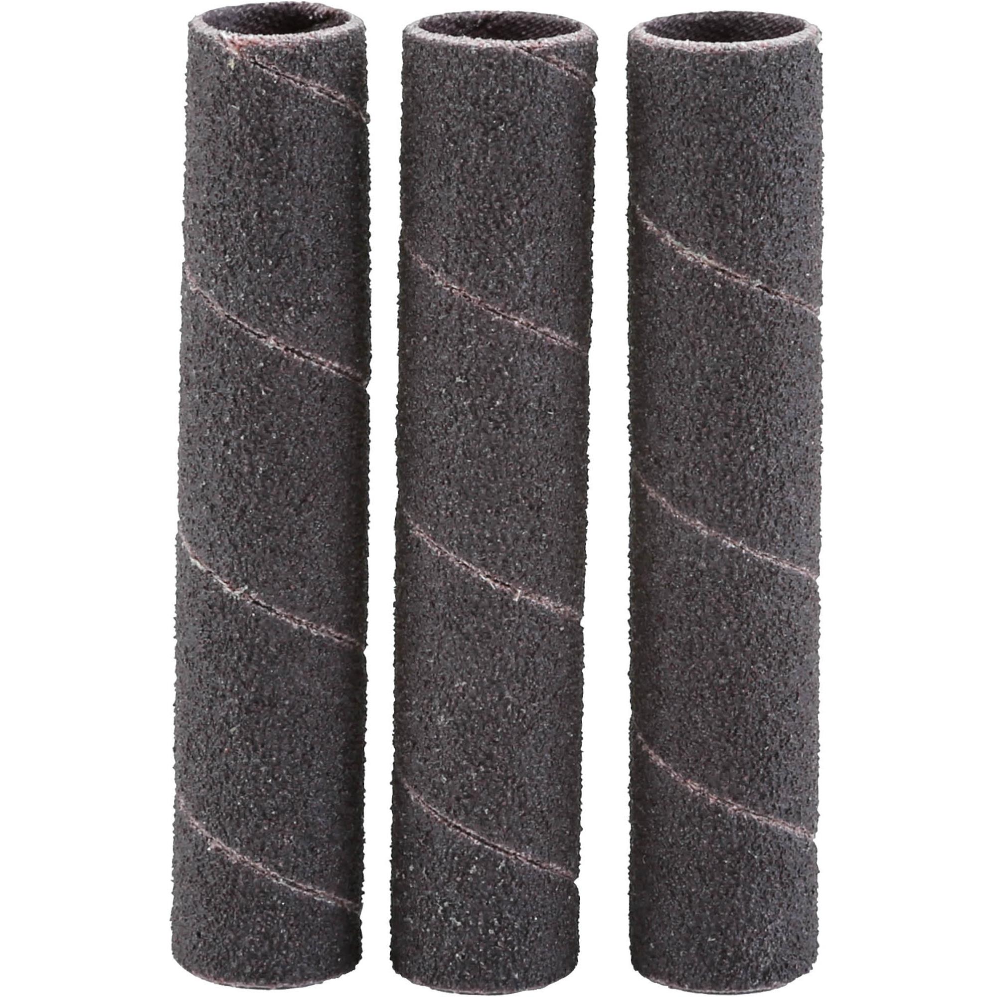 1/2" x 3" A/O Hard Sanding Sleeve, 80 Grit, 3 pk. at