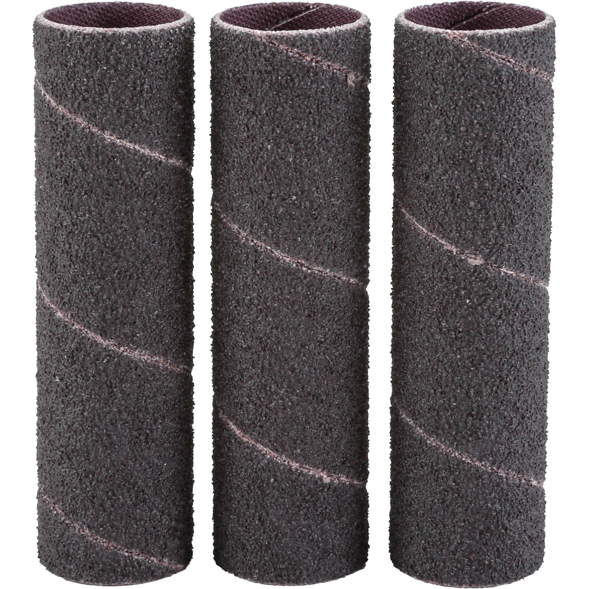 3/4" x 3" A/O Hard Sanding Sleeve, 60 Grit, 3 pk. at