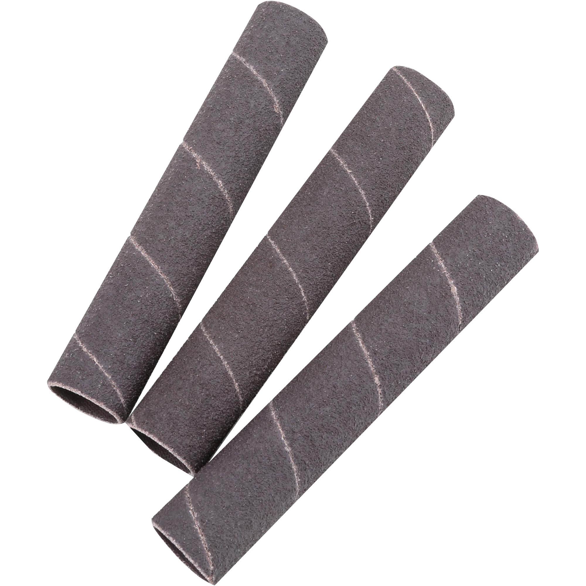3/4" Dia. x 51/2" A/O Hard Sanding Sleeve, 60 Grit, 3 pk. Grizzly Industrial