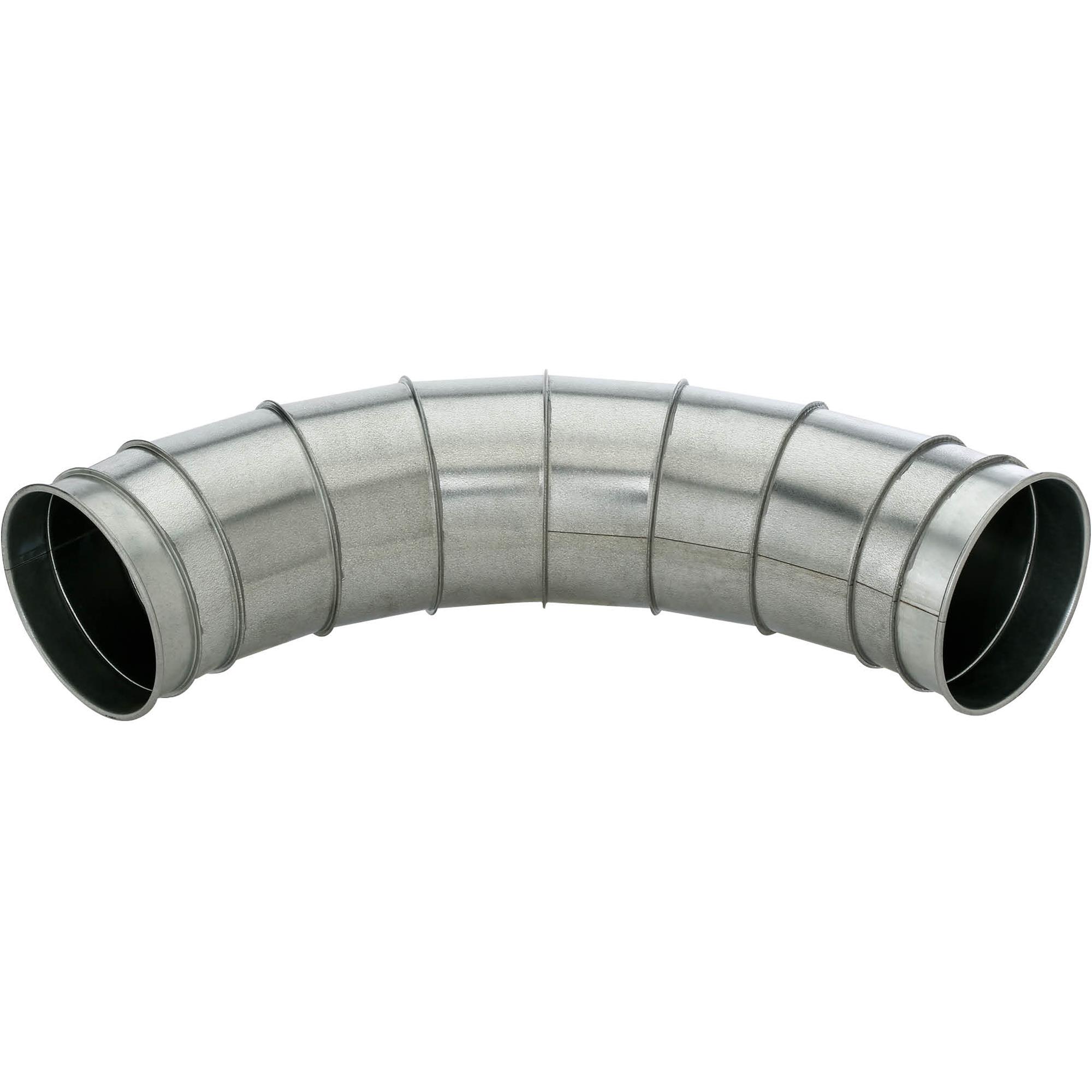 9" 90 Deg Industrial Dust Collection Long Radius Elbow at