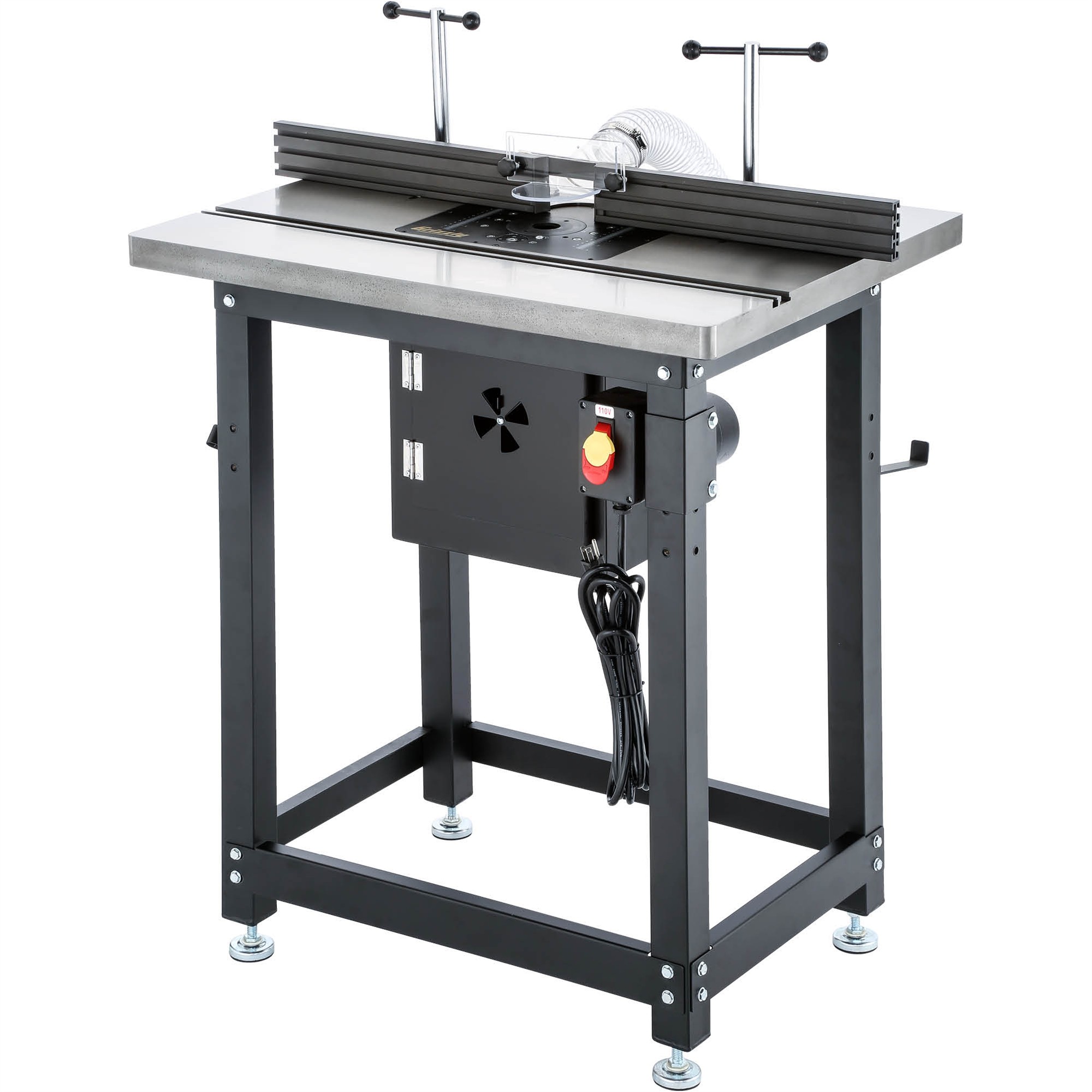 Router Table with Lift Grizzly Industrial