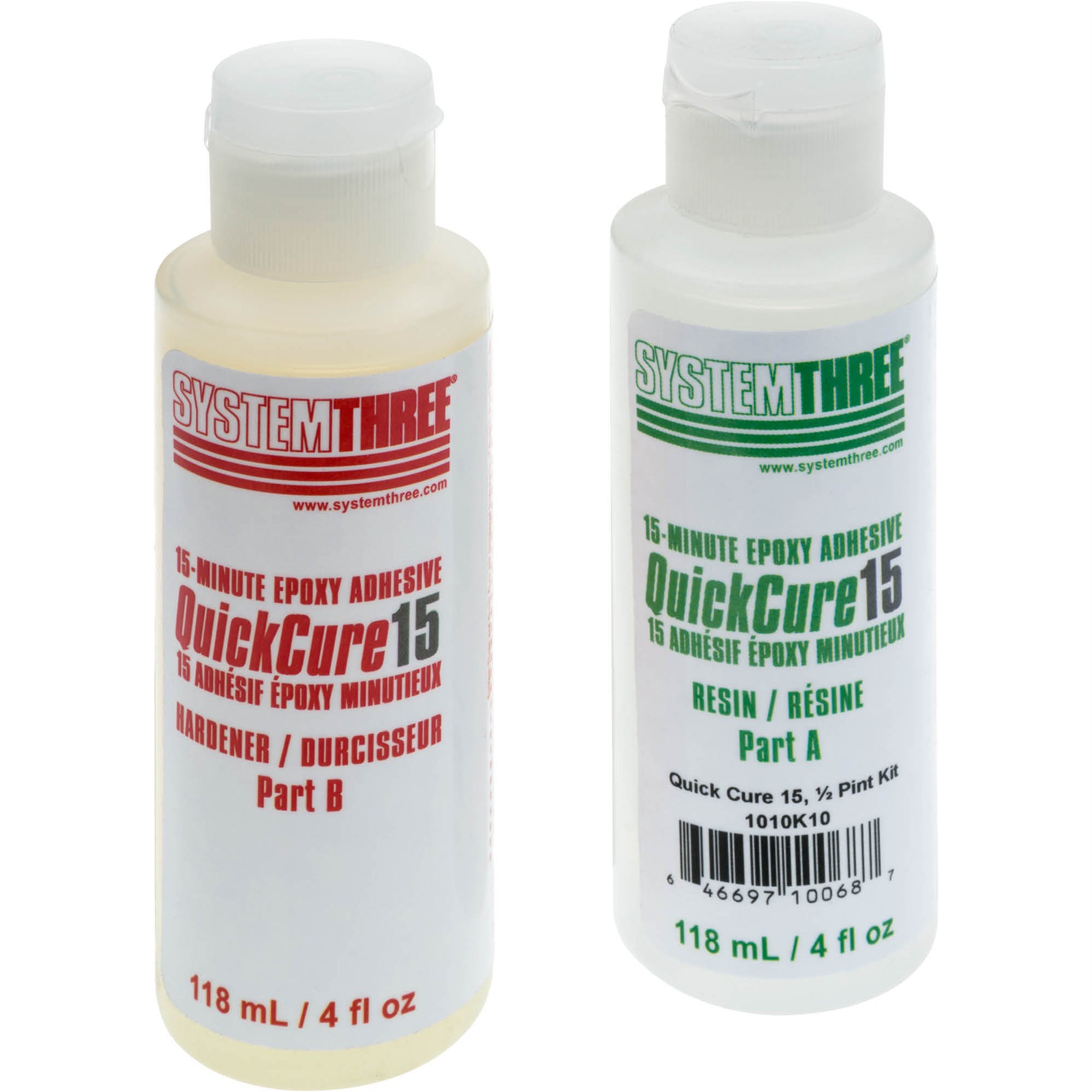 Quick Cure 15Minute Epoxy Adhesive Kit, 8 oz. at