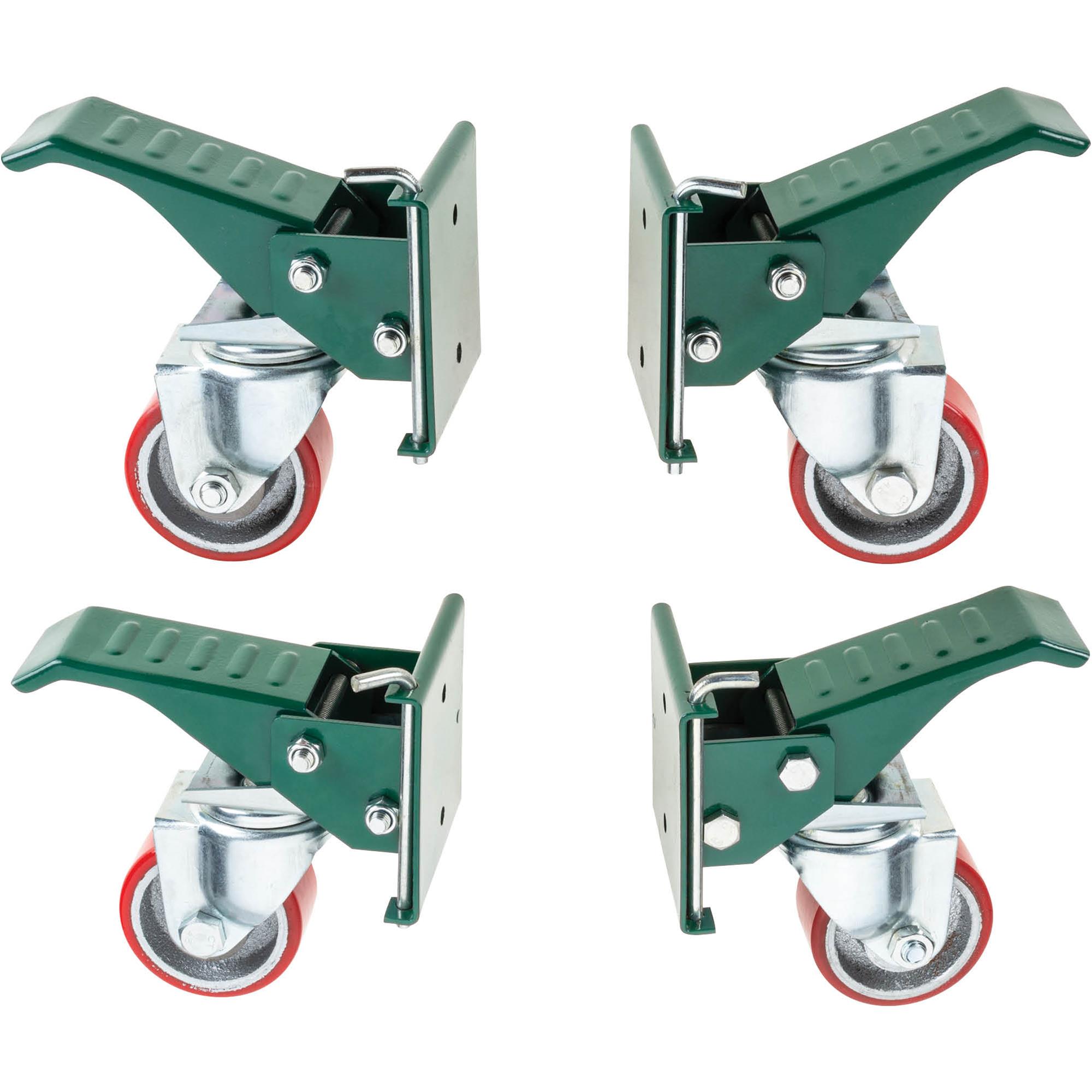 Workbench Casters, 4Pc. Set at