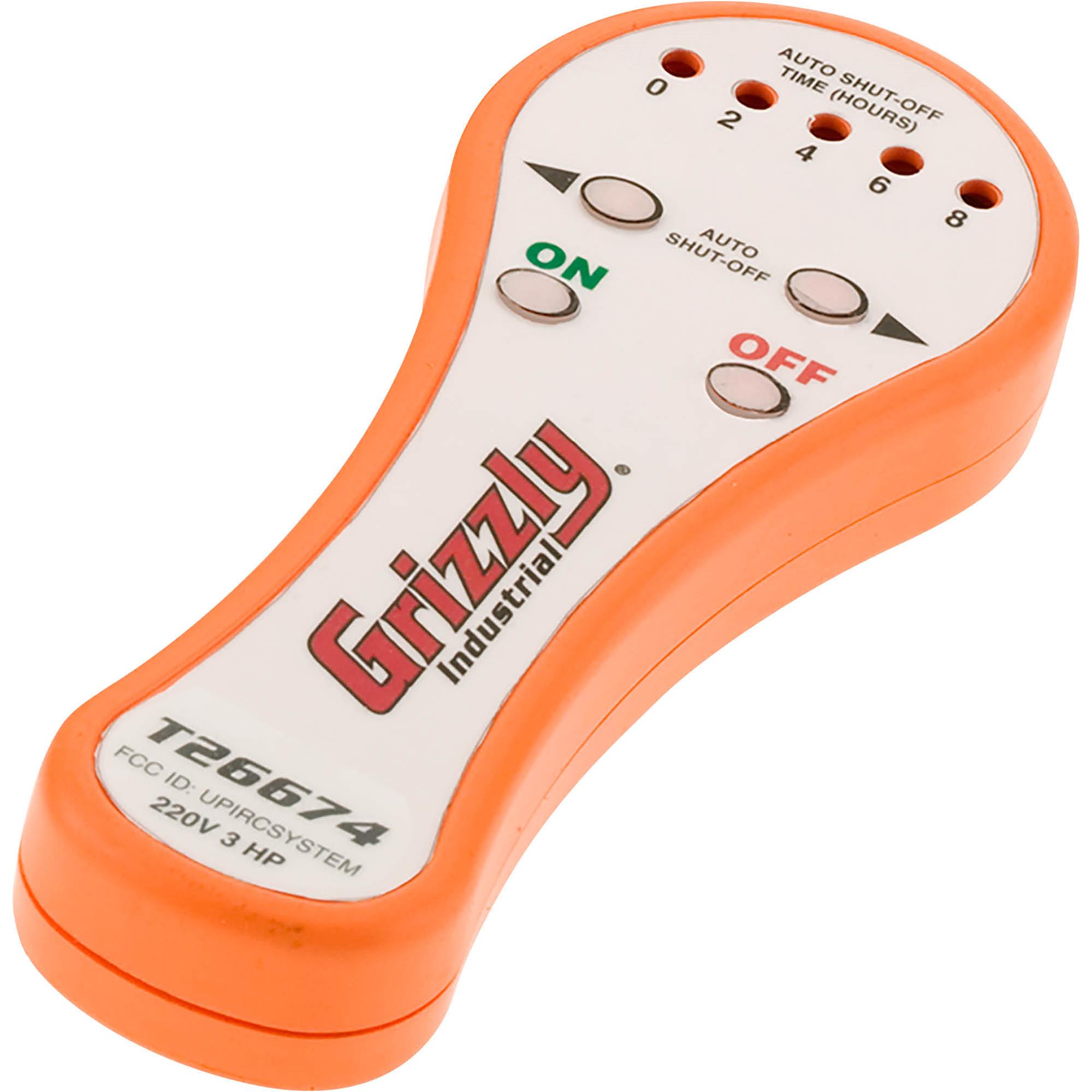Replacement Remote Control For T26674, 240V Grizzly Industrial