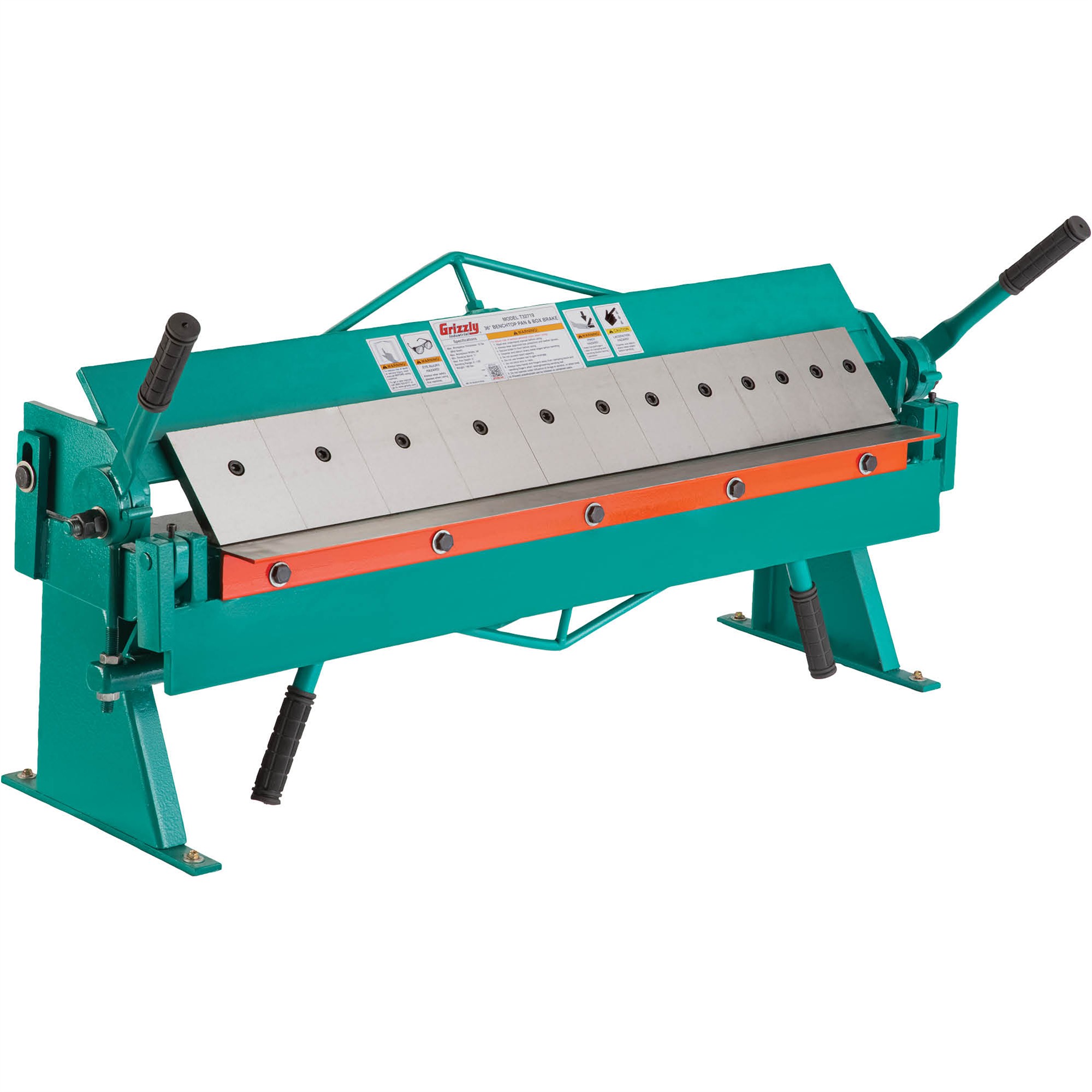 36" Benchtop Pan and Box Brake Grizzly Industrial