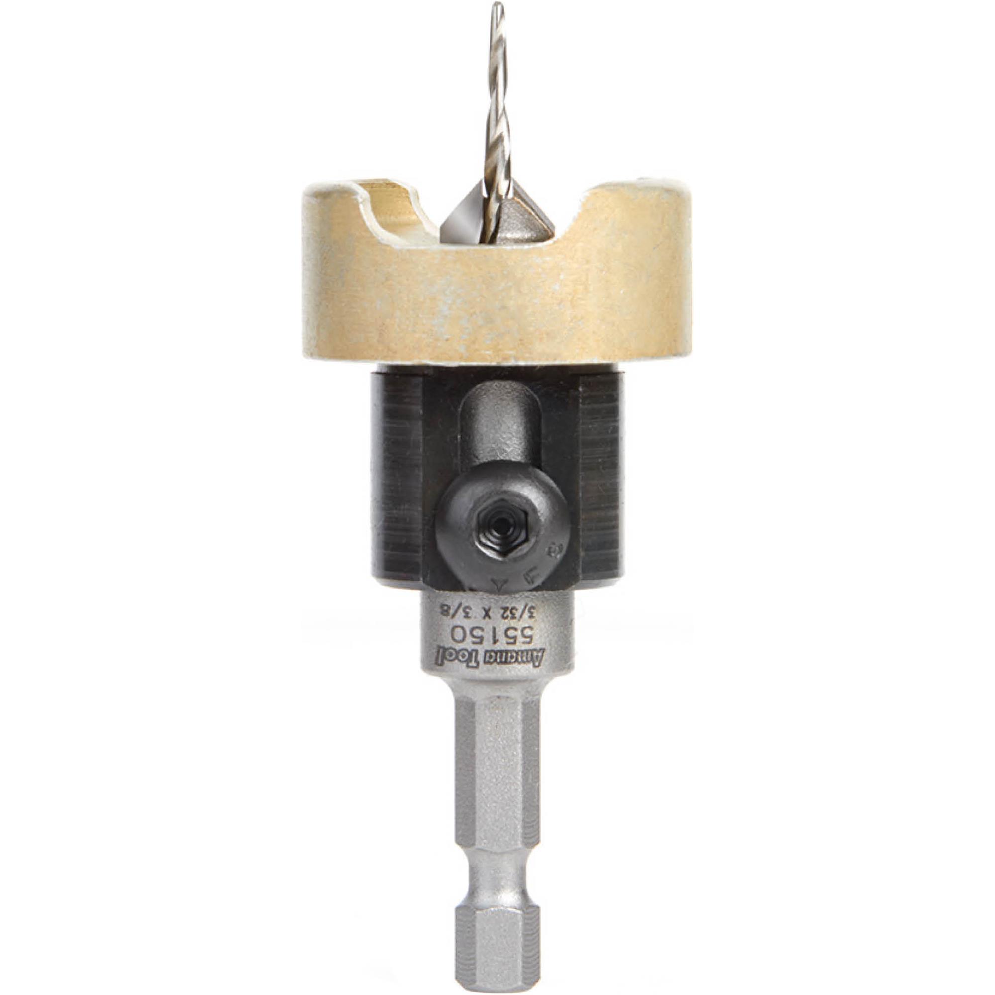 4 3/8" x 3/32" Countersink w/ Tapered Drill Depth Stop and NoThrust