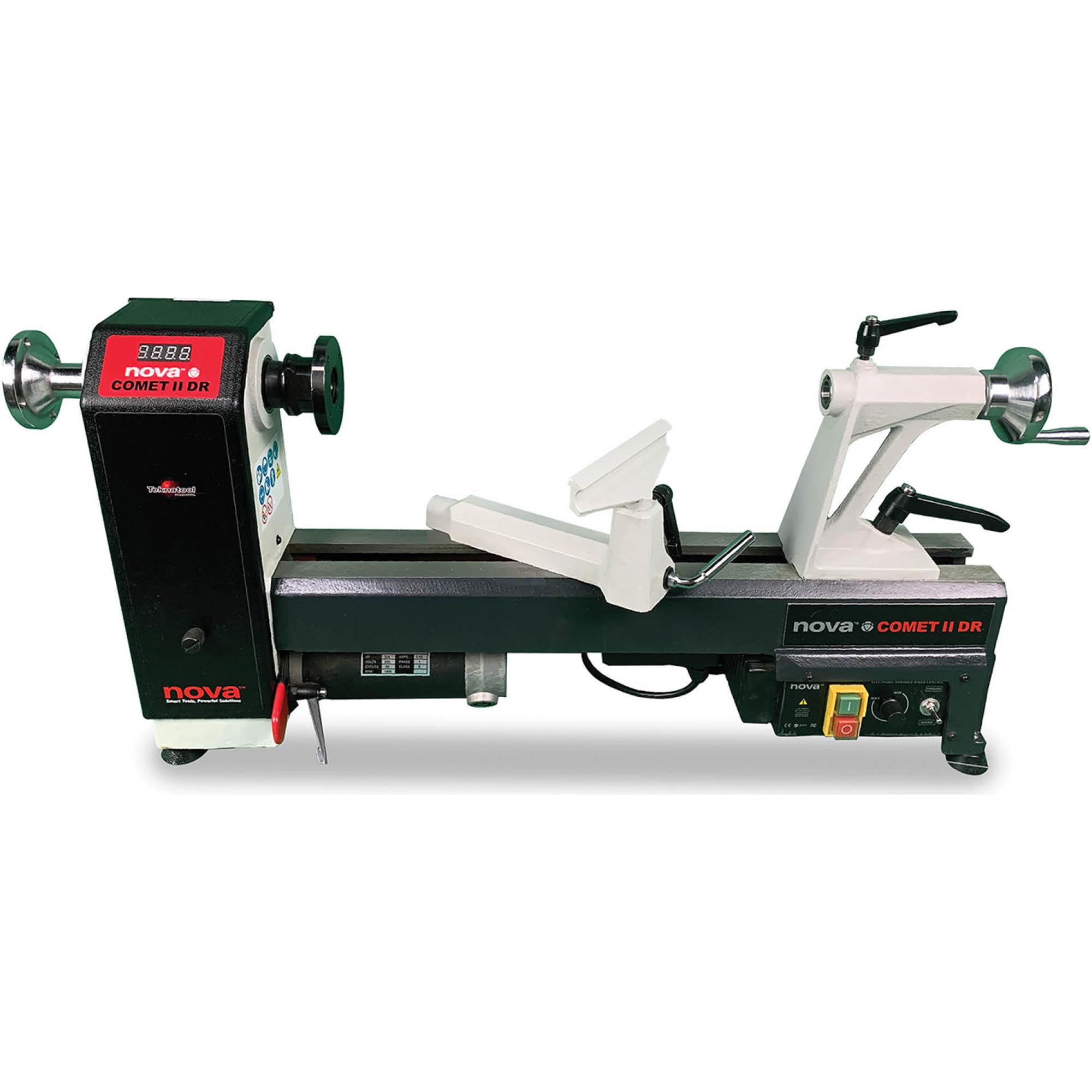 NOVA Comet II DR Midi Bench Wood Lathe at