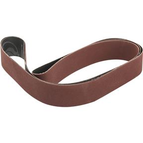 2" x 72" A/O Sanding Belt 100 Grit, 2 Pk.