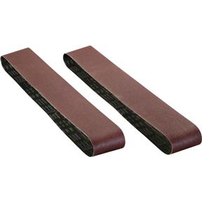 6" x 80" A/O Sanding Belt 60 Grit, 2 pk.