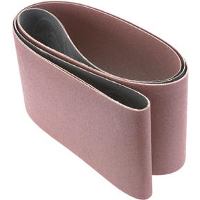 6" x 80" A/O Sanding Belt 80 Grit, 2 Pk.