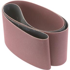 6" x 80" A/O Sanding Belt 120 Grit, 2 pk.
