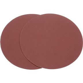 12" A/O Sanding Disc, 80 Grit PSA, 2 pk.