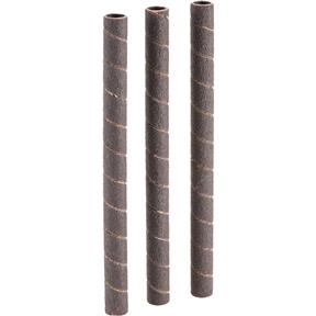 3/8" Dia. x 6" A/O Hard Sanding Sleeve, 100 Grit, 3 pk.