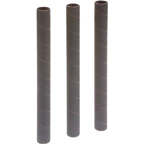 3/4" Dia. x 9" A/O Hard Sanding Sleeve, 80 Grit, 3 pk.