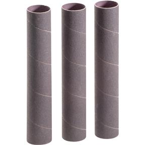 1-1/2" Dia. x 9" A/O Hard Sanding Sleeve, 100 Grit, 3 pk.