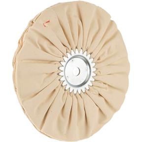 8" x 12 Ply x 1/2" Airway Soft Buff Wheel, 3500 RPM