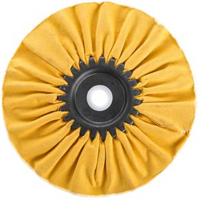 6" x 12 Ply x 5/8" Airway Hard Buff Wheel, 3500 RPM