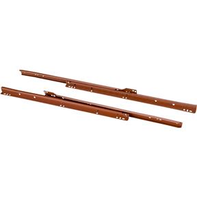 12" European Style Self-Closing Drawer Slide, Brown