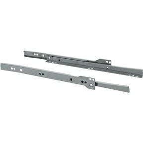 12" European Style Self-Closing Drawer Slide, Grey