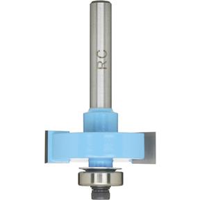 Roman Carbide 3/8-Inch Radius Cove Router Bit - 1/4-Inch Shank For Smooth Edging