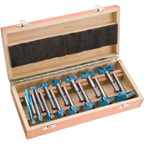 15 pc. Carbide Forstner Bit Set, 5/16" - 2-1/16"