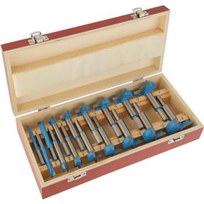 16 pc. Carbide Forstner Bit Set, 1/4" - 2-1/8"
