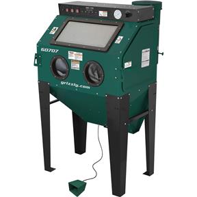 Grizzly G0707 - Industrial Sandblasting Cabinet - Grizzly