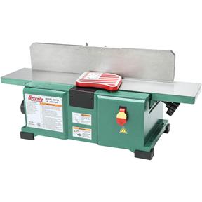 grizzly jointers jointer benchtop tools woodworking