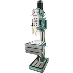 27-1/2" Heavy-Duty Drill Press with Auto-Feed, Tapping and L-Table