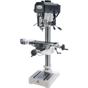 16" Drill Press with Cross-Slide Table and Power Feed