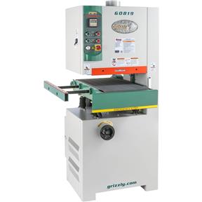 15" 5 HP Open-End Wide-Belt Sander