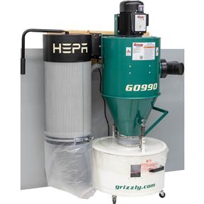 【DUSTCELL】LOCUS Growl-Tech G0976 - 2 HP Two-Stage Quiet Series Cyclone Dust