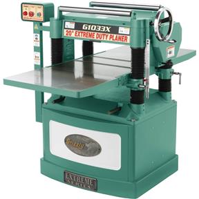 20" 5 HP Helical Cutterhead Planer