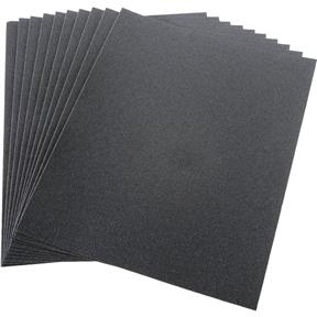 9" x 11" S/C Sanding Sheet 120 Grit Wet/Dry, 10 pk.