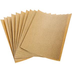 9" x 11" A/O Sanding Sheet 120 Grit Heavy Paper, 10 pk.