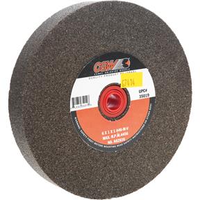 A/O 6" x 1" x 1" Grinding Wheel, Type 1, 46 Grit