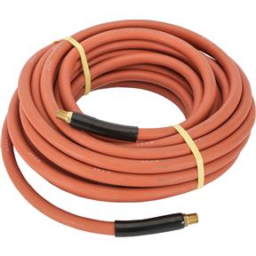 3/8" x 50' Red Rubber Air Hose