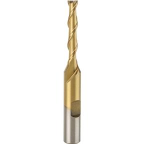 Two Flute TiN Coated End Mills - 7/32" Dia.