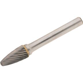 3/8" Carbide Rotary Burrs - Shape F: Tree Radius