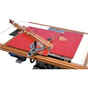 Miter 5000 Table Saw Miter Gauge with Sled and Telescoping Fence