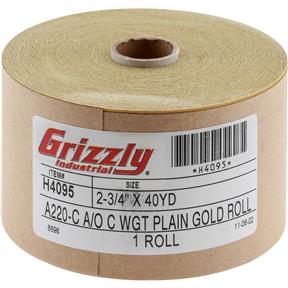 120' x 2-3/4" A/O Sanding Roll 220-C Grit