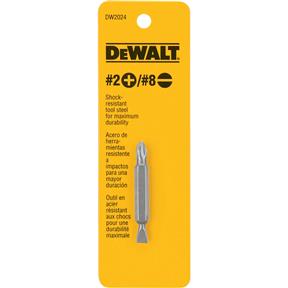 #2 Phillips/#8 Slotted Double Ended Bit