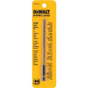 3/16" Rotary Masonry Bit