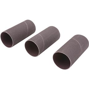 2" Dia. x 4-1/2" A/O Hard Sanding Sleeve, 80 Grit, 3 pk.