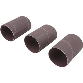 3" Dia. x 4-1/2" A/O Hard Sanding Sleeve, 80 Grit, 3 pk.