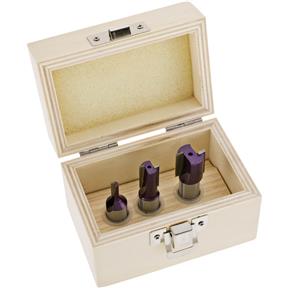 Deluxe Straight Bit 5 Pc. Set, 1/2