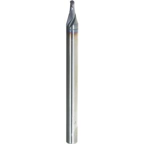 1/8" x 3" Super Carbide 2-Flute Ball End Mill
